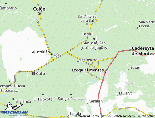 Mappa MICHELIN Santa Cecilia - ViaMichelin