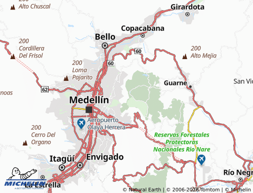 Carte MICHELIN Piedras Blancas - ViaMichelin