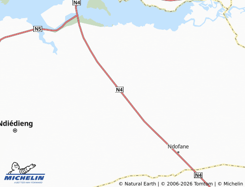 MICHELIN Mbos map - ViaMichelin