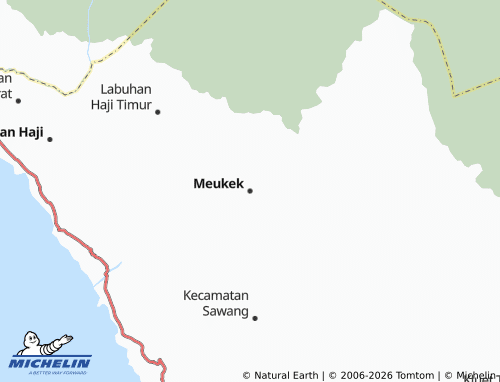 Mappa MICHELIN Meukek - ViaMichelin