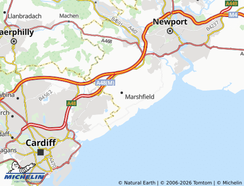 Mappa MICHELIN Marshfield - ViaMichelin