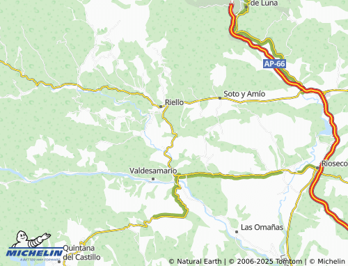 MICHELIN Lavelilla map - ViaMichelin