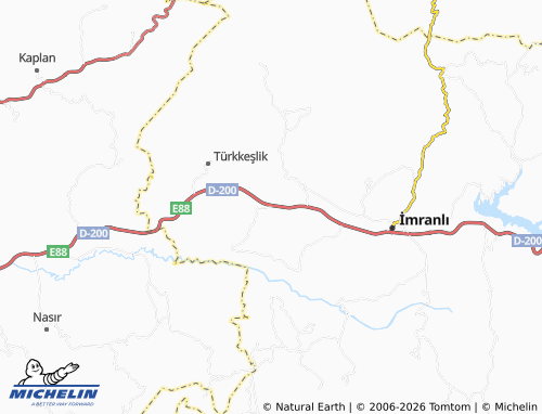 MICHELIN Beğendik map - ViaMichelin