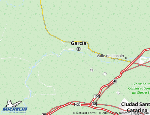MICHELIN Balcones de García map - ViaMichelin
