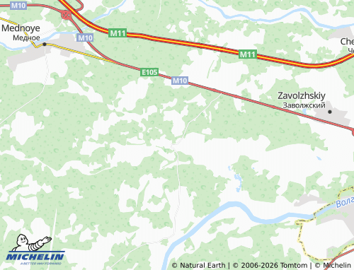 Carte MICHELIN Savino - ViaMichelin