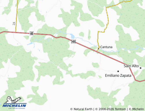 Mappa MICHELIN Francisco Ignacio Madero - ViaMichelin