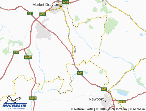 Carte MICHELIN Hinstock - ViaMichelin