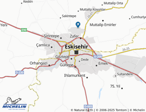 MICHELIN Akarbaşı map - ViaMichelin