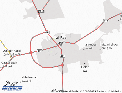 Carte MICHELIN حي الملك فهد - ViaMichelin