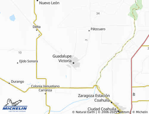 MICHELIN Huertas Familiares map - ViaMichelin