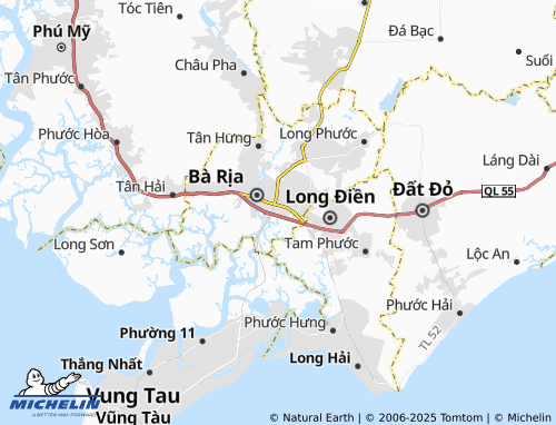 MICHELIN Phước Trung map - ViaMichelin
