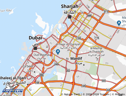 MICHELIN Al Twar First map - ViaMichelin