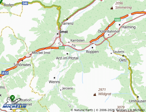 Mapa MICHELIN Wald - ViaMichelin