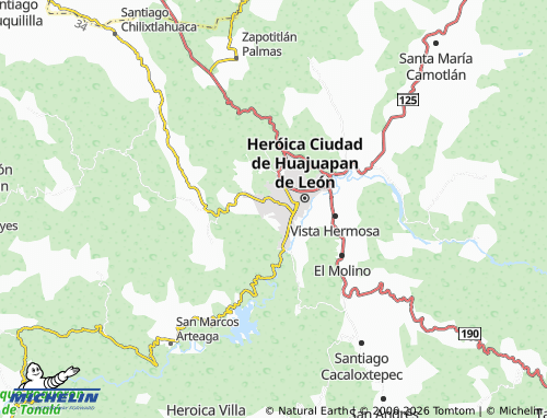 Mappa MICHELIN Héctor Alvarado - ViaMichelin