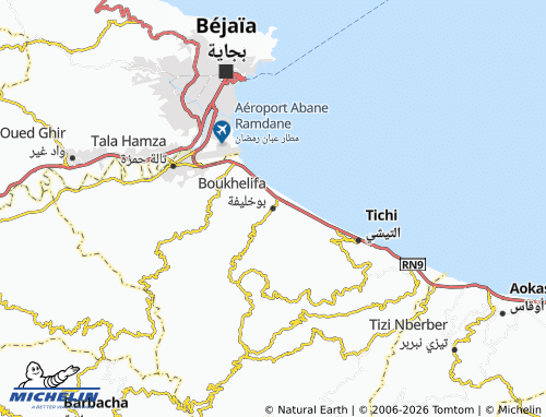 Carte MICHELIN Boukhelifa - ViaMichelin