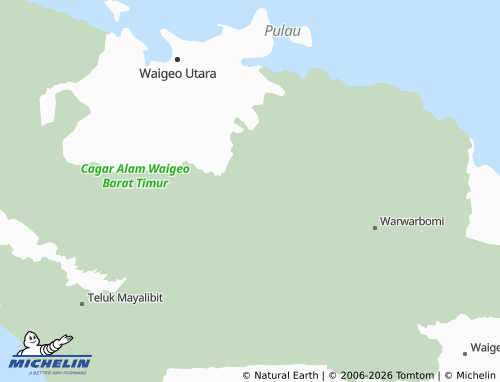 Mapa MICHELIN Warkori - ViaMichelin
