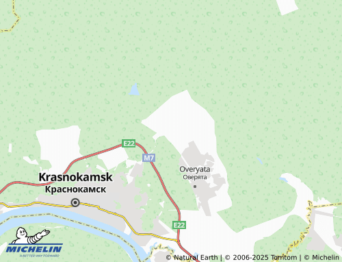 MICHELIN Novaya Ivanovka map - ViaMichelin