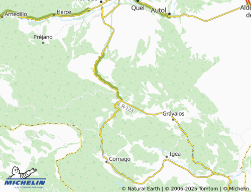 MICHELIN Villarroya map - ViaMichelin