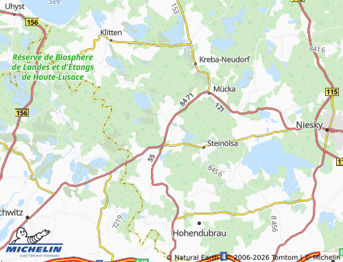Kaart MICHELIN Förstgen-Ost - ViaMichelin