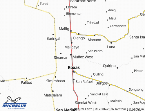 Mappa MICHELIN Muñoz East - ViaMichelin