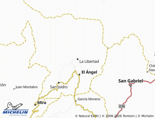Kaart MICHELIN La Libertad - ViaMichelin