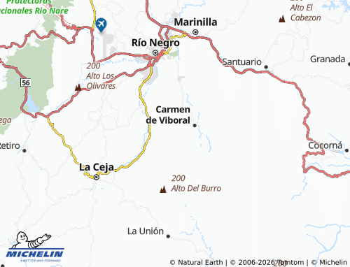 Mappa MICHELIN La Soñadora - ViaMichelin