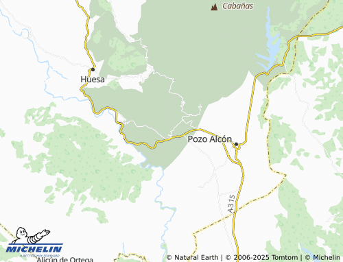 MICHELIN Hinojares map - ViaMichelin