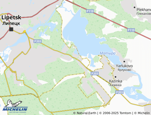 Mappa MICHELIN Novaya Zhizn' - ViaMichelin