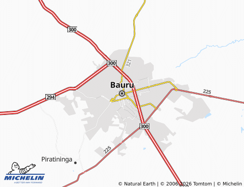 Mapa MICHELIN Bauru - ViaMichelin
