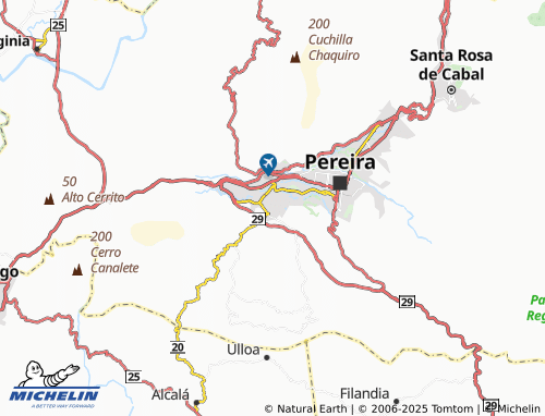 MICHELIN Vista Hermosa map - ViaMichelin