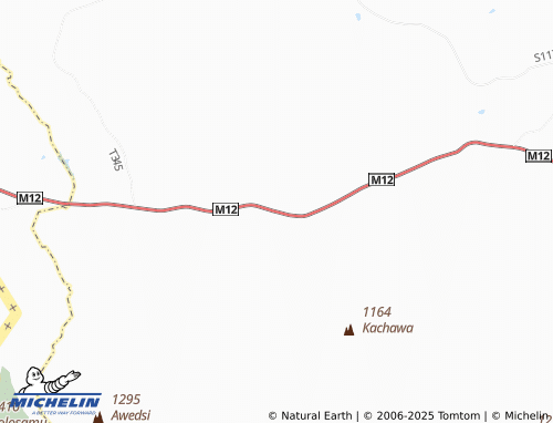 MICHELIN Msundwe map - ViaMichelin