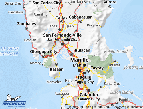 Mappa MICHELIN Bulacan - ViaMichelin