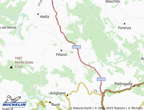 Carte MICHELIN Masi - ViaMichelin