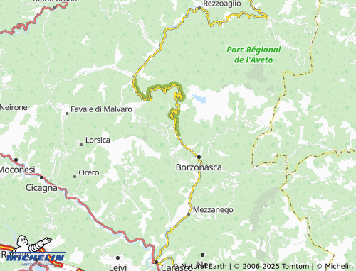 MICHELIN Brizzolara map - ViaMichelin