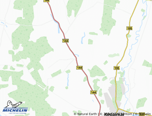 MICHELIN Dotnuva map - ViaMichelin