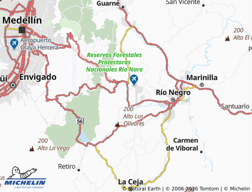 Carte MICHELIN La Convención - ViaMichelin