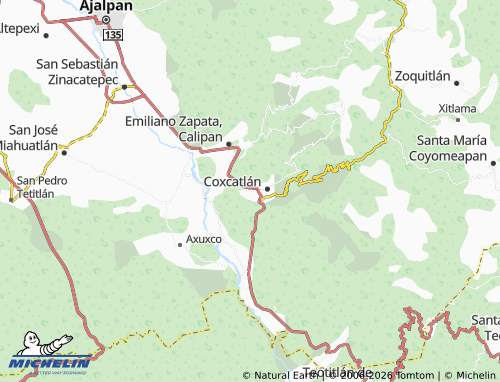 MICHELIN El Pedregal map - ViaMichelin