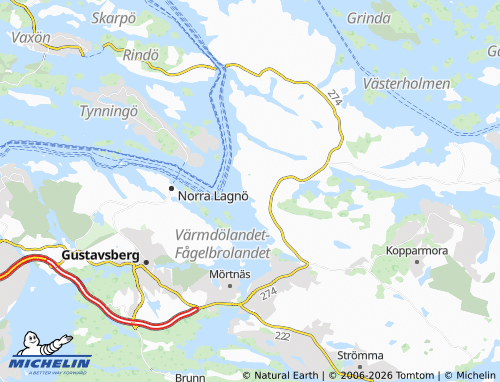 Mapa MICHELIN Karlsdal - ViaMichelin