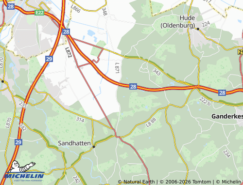 MICHELIN Heidhusen map - ViaMichelin