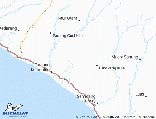 MICHELIN Kelam Tengah map - ViaMichelin