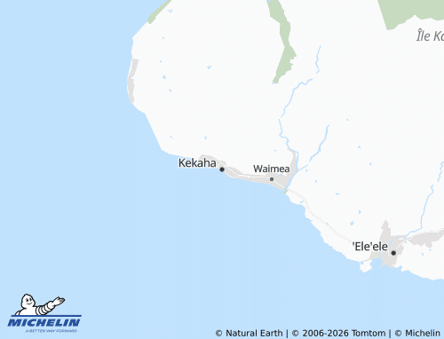 Mapa MICHELIN Kekaha - ViaMichelin
