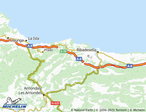 Mapa MICHELIN Pando - ViaMichelin