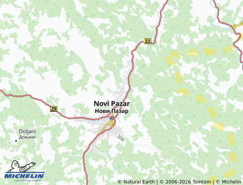 Carte MICHELIN Postenje - ViaMichelin