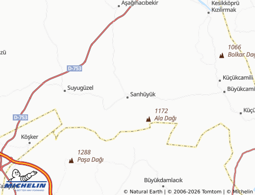 Mappa MICHELIN Sarıhüyük - ViaMichelin