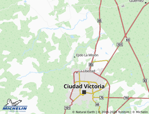 Mappa MICHELIN Ejido La Misión - ViaMichelin