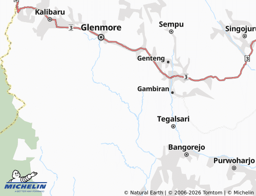 MICHELIN Tulungrejo map - ViaMichelin
