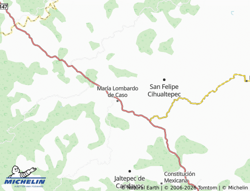 MICHELIN Nueva Patria map - ViaMichelin