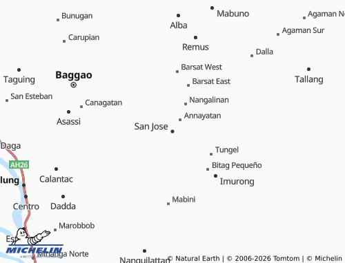 Mappa MICHELIN San Jose - ViaMichelin