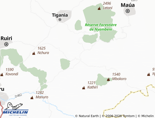 MICHELIN Githu map - ViaMichelin