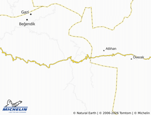 Mapa MICHELIN Söğütönü - ViaMichelin